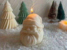 Molde silicona cabeza Papa Noel